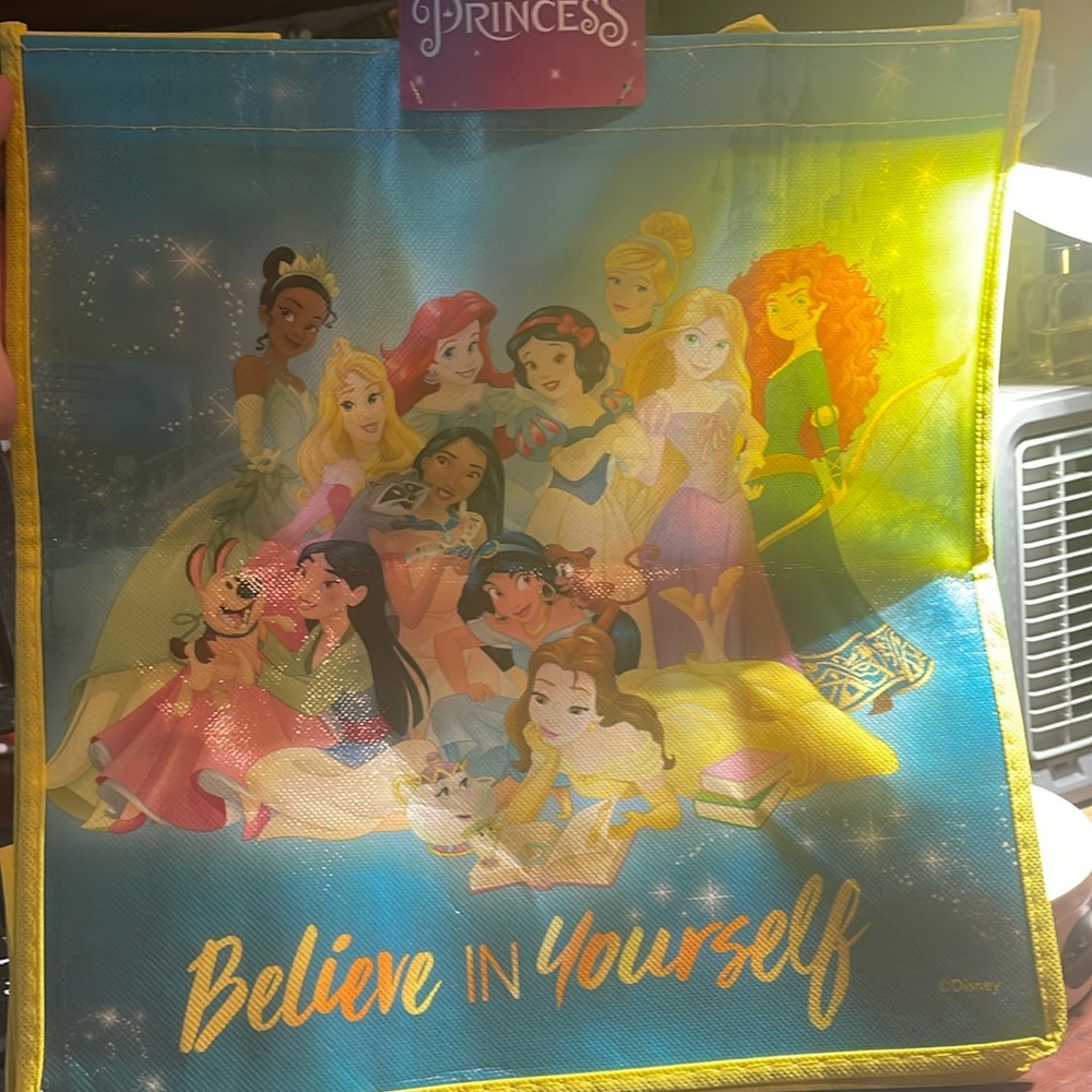 One Disney tote bag